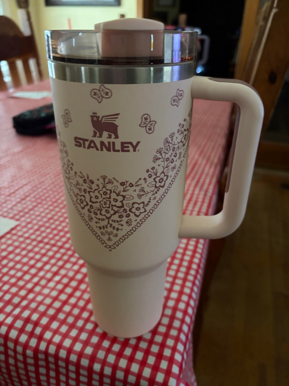Stanley Conch Floral Paisley Pattern 40oz Tumbler